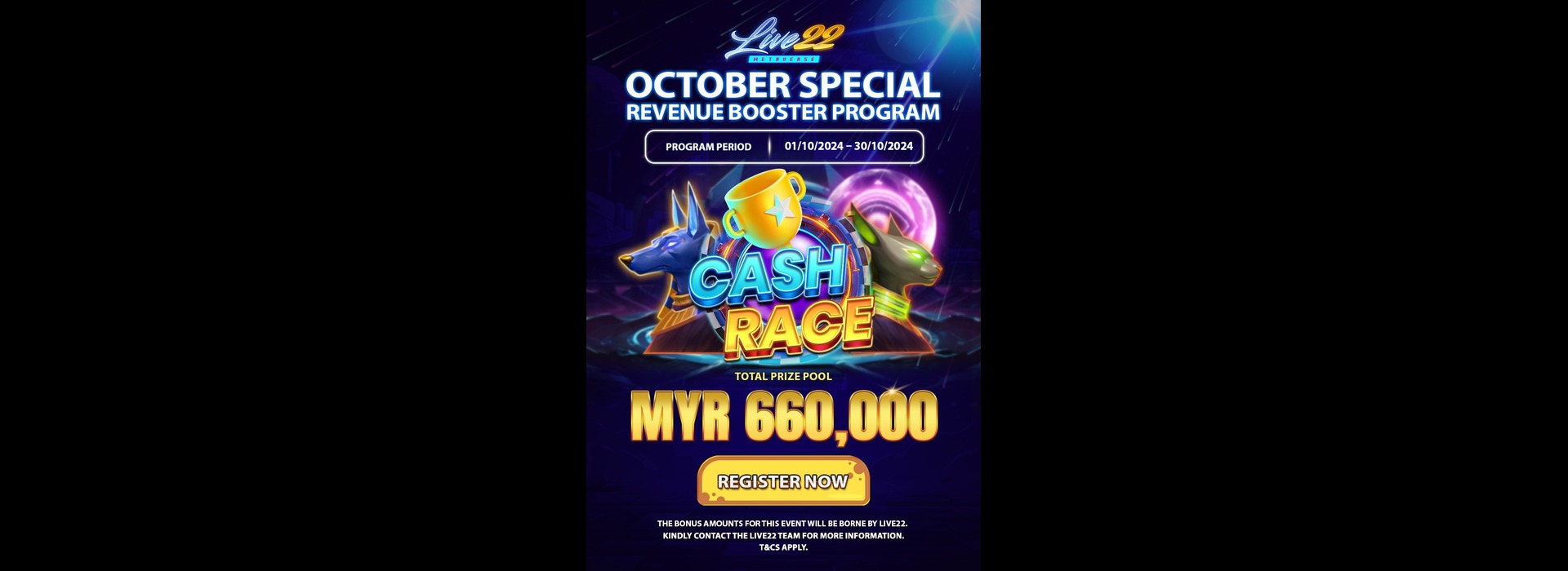 Live22 Cash Race